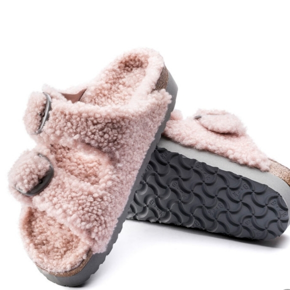 Birkenstock Shoes - Birkenstock Arizona Big Buckle Shearling New